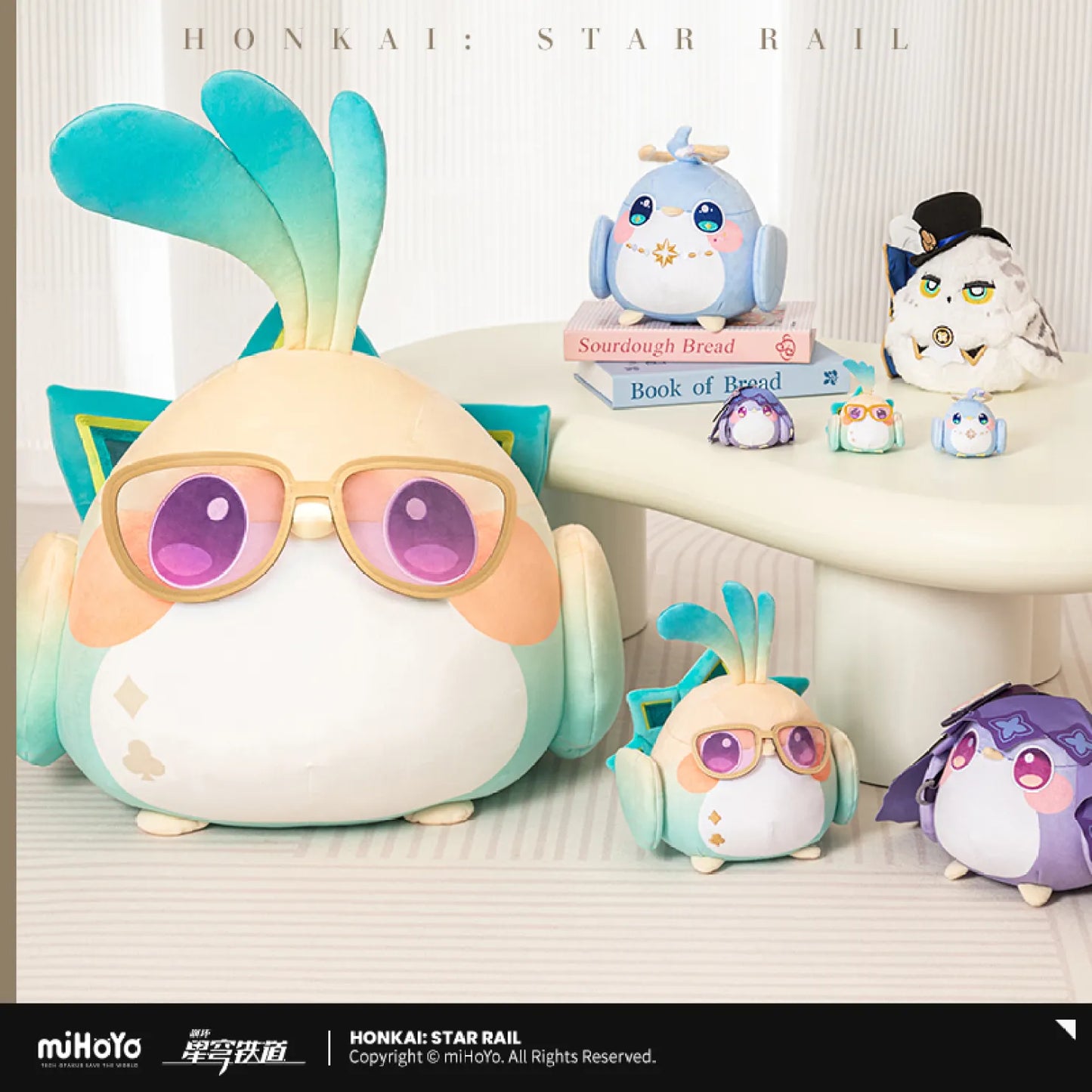 [OFFICIAL] Honkai Star Rail Owlbert's Studio Series Character Origami Birds Plush Toy - Teyvat Tavern - Genshin Impact & Honkai Star Rail & 3Z Merch