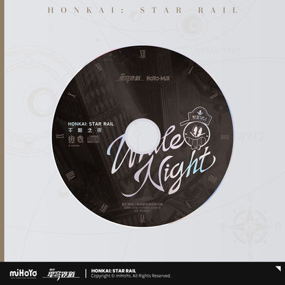 [OFFICIAL] Honkai Star Rail Penocony《White Night》Physical CD Album - Teyvat Tavern - Genshin Impact & Honkai Star Rail Merch