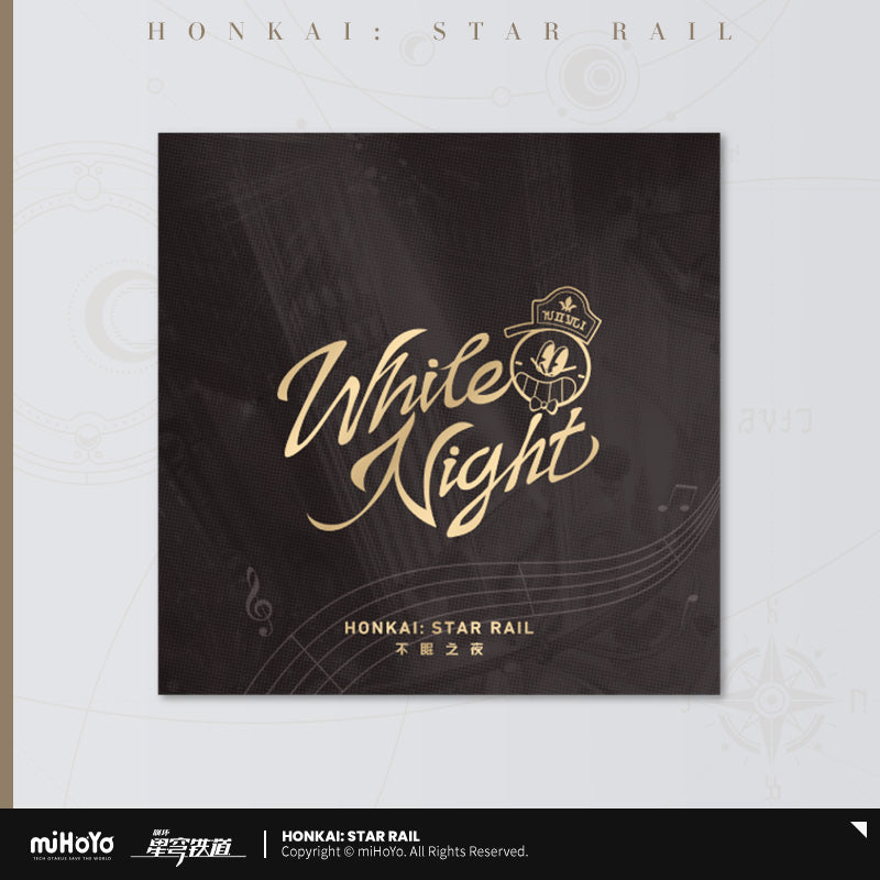 [OFFICIAL] Honkai Star Rail Penocony《White Night》Physical CD Album - Teyvat Tavern - Genshin Impact & Honkai Star Rail Merch