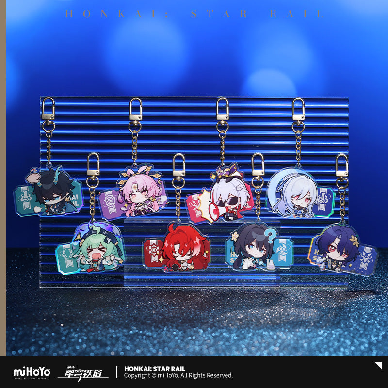 [OFFICIAL] Pom-Pom's Exhibition Hall Character Acrylic Keychain - Teyvat Tavern - Genshin Impact & Honkai Star Rail Merch