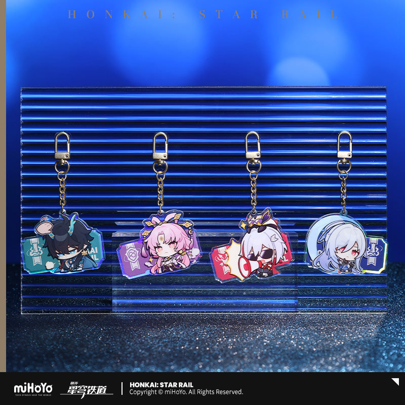 [OFFICIAL] Pom-Pom's Exhibition Hall Character Acrylic Keychain - Teyvat Tavern - Genshin Impact & Honkai Star Rail Merch