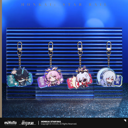 [OFFICIAL] Pom-Pom's Exhibition Hall Character Acrylic Keychain - Teyvat Tavern - Genshin Impact & Honkai Star Rail Merch