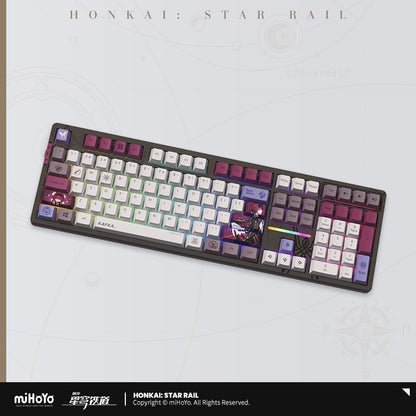 Honkai: Star Rail Official Kafka RGB Backlit Mechanical Keyboard From Teyvatavern.com