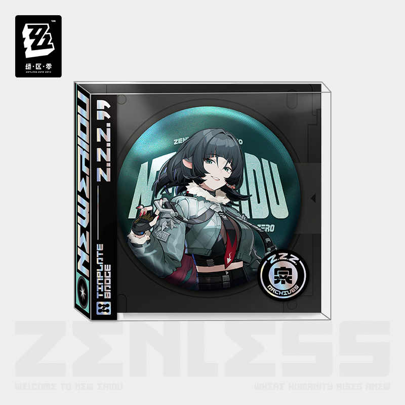 [OFFICIAL] Zenless Zone Zero Character Badge - Unknown Faction - Teyvat Tavern - Genshin Impact & Honkai Star Rail Merch