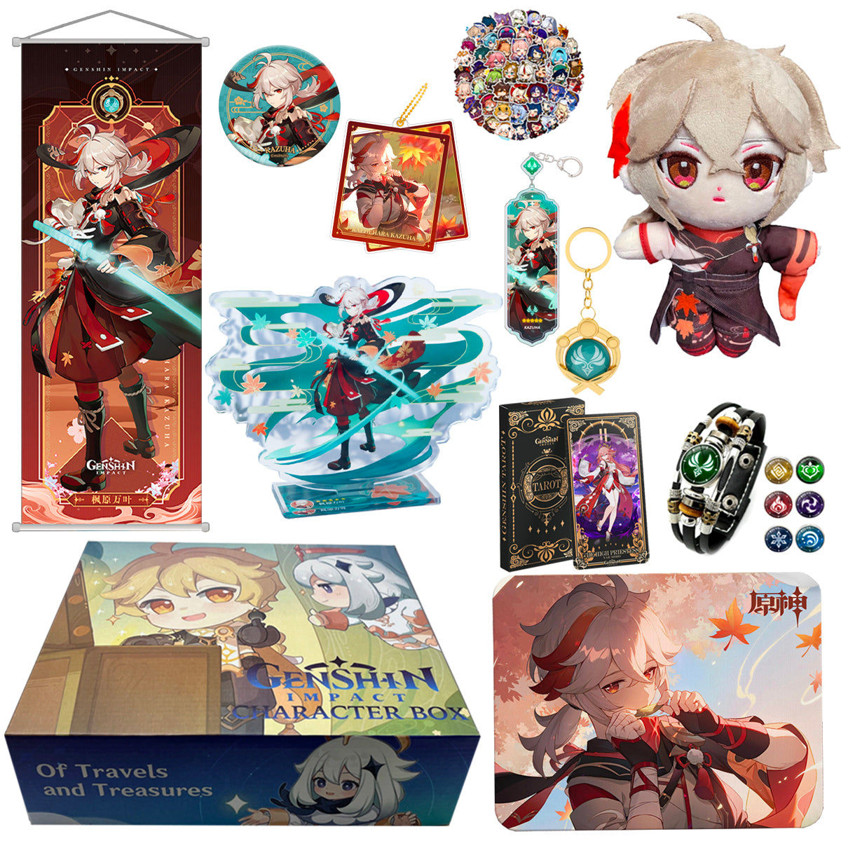 Genshin Impact Character Gift Box with Plush Toy - Teyvat Tavern - Genshin Merch