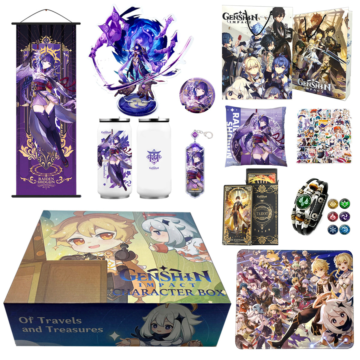 Genshin Impact Merch Gift Box - Teyvat Tavern - Genshin Merch