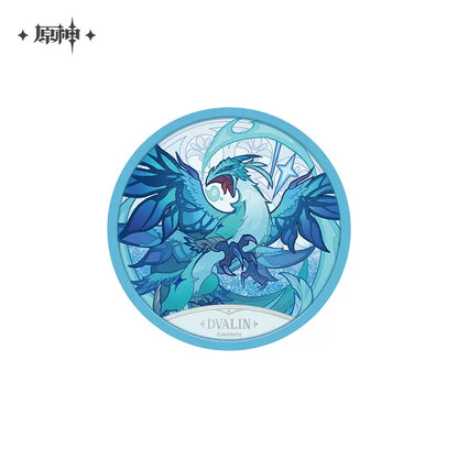 [OFFICIAL] Genshin Official Windblume’s Breath Theme Coaster - Teyvat Tavern - Genshin Merch