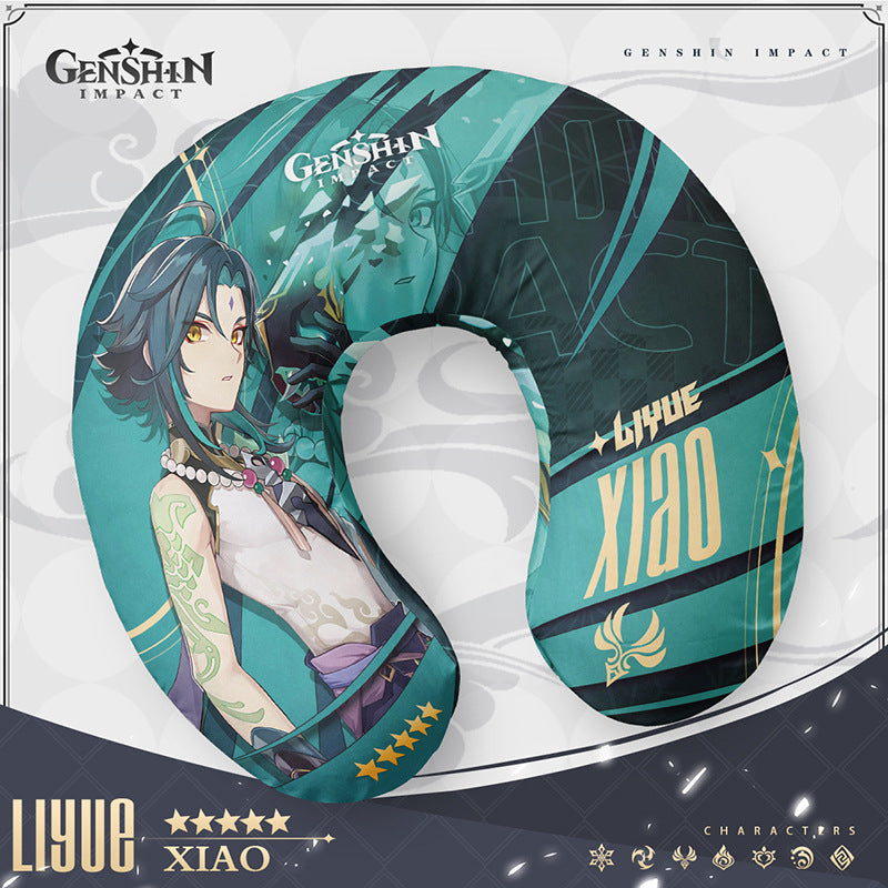 Genshin Impact Character U-Shaped Pillow - Teyvat Tavern - Genshin Merch