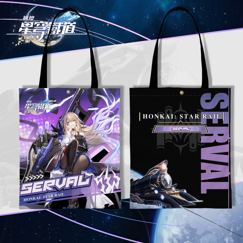 Honkai: Star Rail Character Canvas Handbag - Jarilo VI - Teyvat Tavern - Genshin Merch