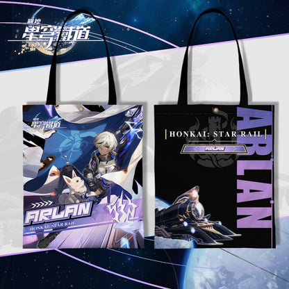 Honkai: Star Rail Character Canvas Handbag - Herta Space Station - Teyvat Tavern - Genshin Merch