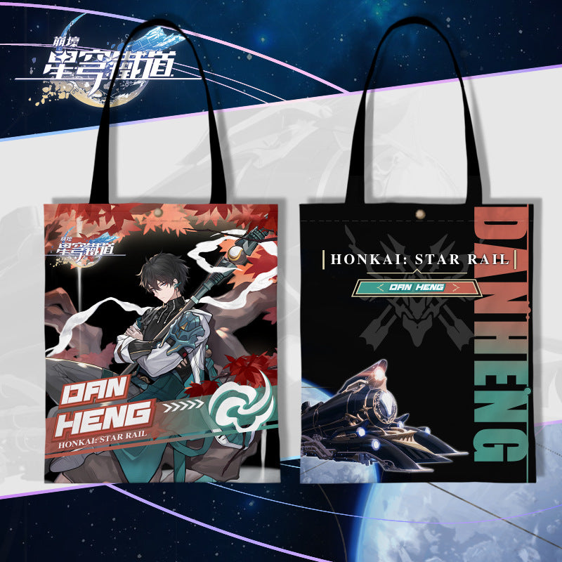 Honkai: Star Rail Character Canvas Handbag - Astral Express - Teyvat Tavern - Genshin Merch