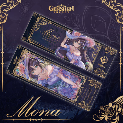 Genshin Laser Double-sided Foil Bookmark - Formal Dress - Teyvat Tavern - Genshin Merch