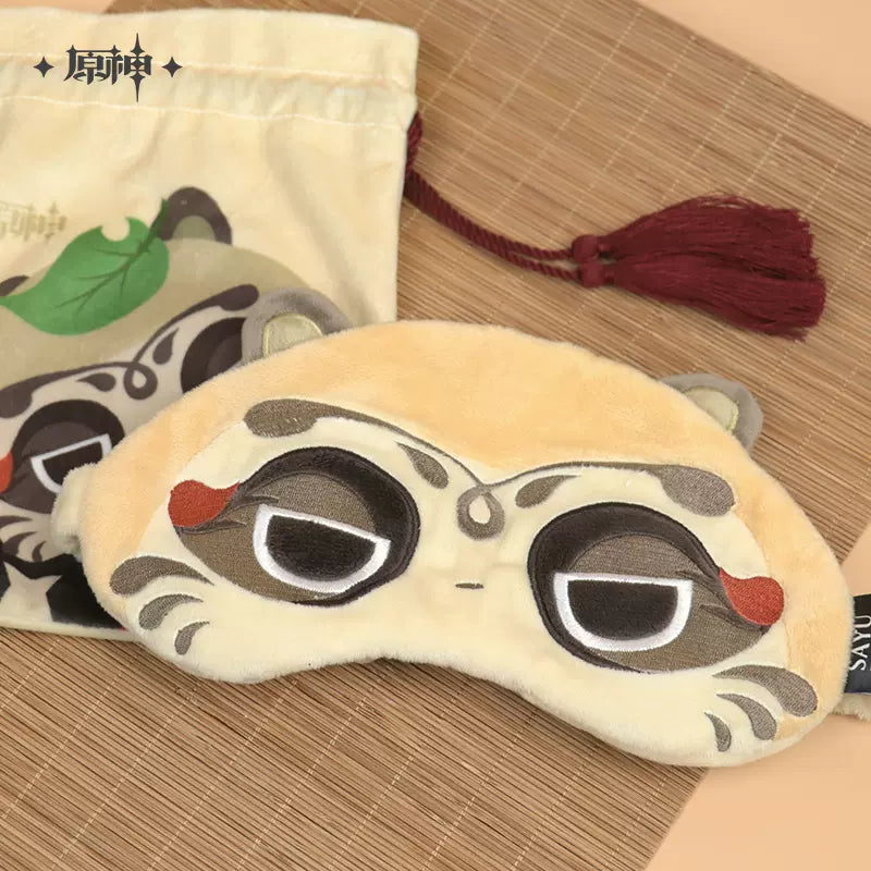 [OFFICIAL] Genshin Sayu Eye Mask / Sleeping U-shaped Pillow - Teyvat Tavern - Genshin Merch
