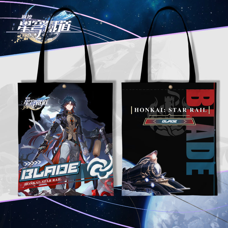 Honkai: Star Rail Character Canvas Handbag - Stellaron Hunters - Teyvat Tavern - Genshin Merch