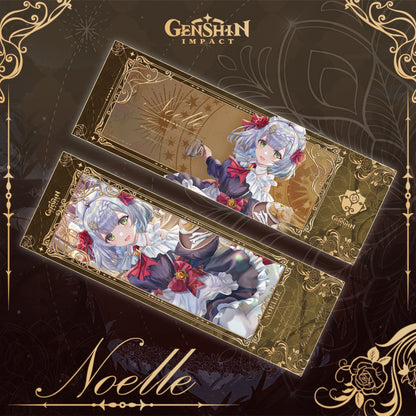 Genshin Laser Double-sided Foil Bookmark - Formal Dress - Teyvat Tavern - Genshin Merch