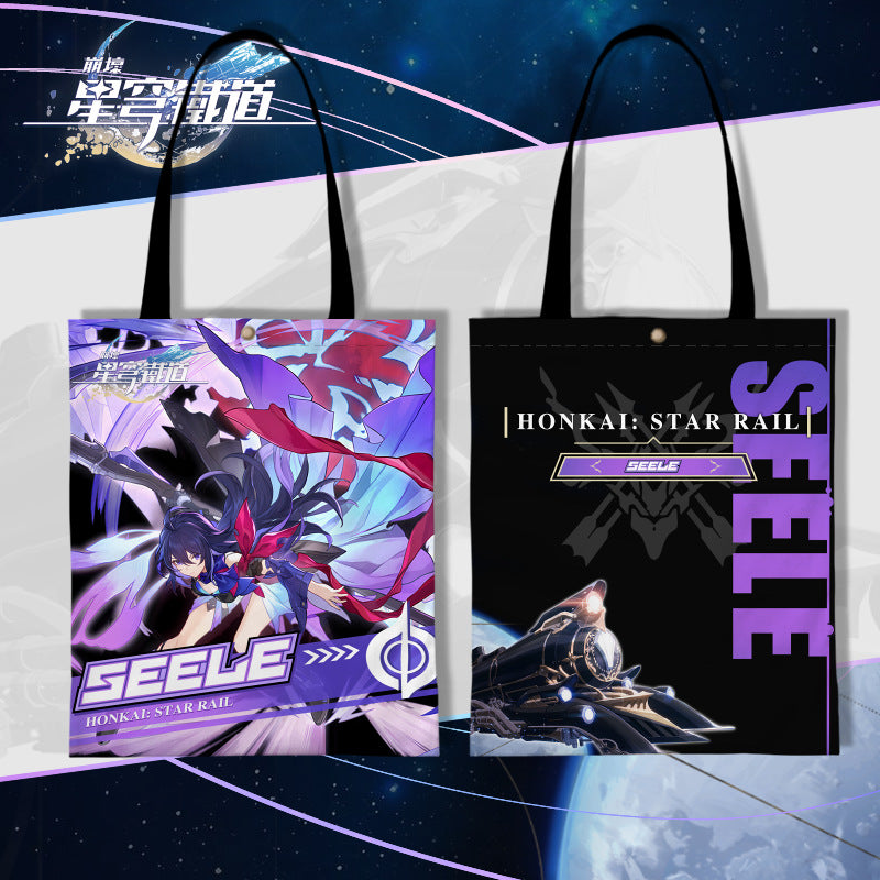 Honkai: Star Rail Character Canvas Handbag - Jarilo VI - Teyvat Tavern - Genshin Merch