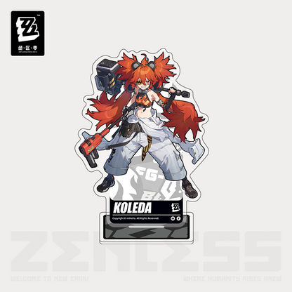 [OFFICIAL] Zenless Zone Zero Acrylic Stand Figure - Belobog Heavy Industries - Teyvat Tavern - Genshin Impact & Honkai Star Rail Merch