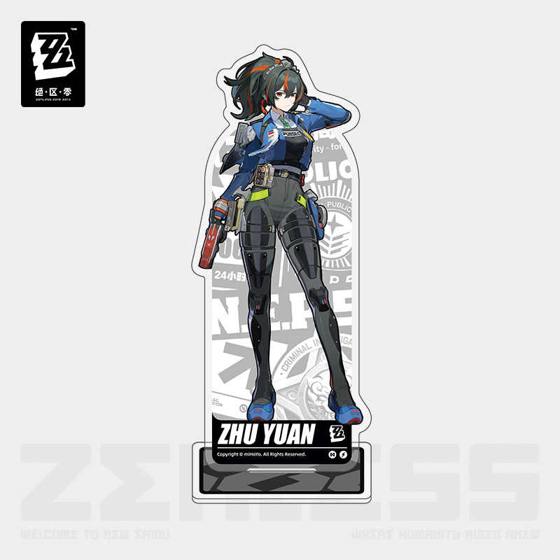 [OFFICIAL] Zenless Zone Zero Acrylic Stand Figure - Criminal Investigation Special Response Team - Teyvat Tavern - Genshin Impact & Honkai Star Rail Merch