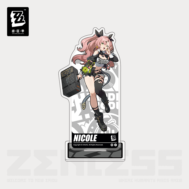 [OFFICIAL] Zenless Zone Zero Acrylic Stand Figure - Gentle House - Teyvat Tavern - Genshin Impact & Honkai Star Rail Merch