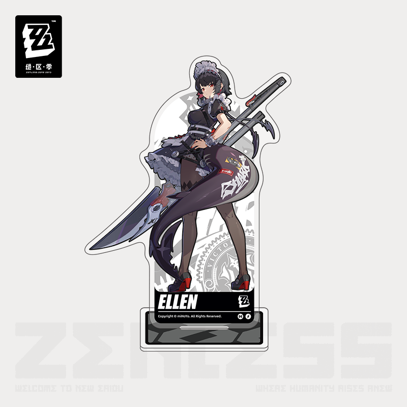 [OFFICIAL] Zenless Zone Zero Acrylic Stand Figure - Victoria Housekeeping - Teyvat Tavern - Genshin Impact & Honkai Star Rail Merch