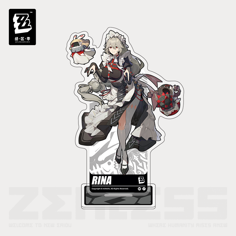 [OFFICIAL] Zenless Zone Zero Acrylic Stand Figure - Victoria Housekeeping - Teyvat Tavern - Genshin Impact & Honkai Star Rail Merch