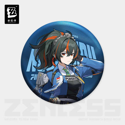 [OFFICIAL] Zenless Zone Zero Character Badge - Criminal Investigation Special Response Team - Teyvat Tavern - Genshin Impact & Honkai Star Rail Merch