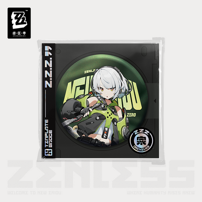 [OFFICIAL] Zenless Zone Zero Character Badge - Gentle House - Teyvat Tavern - Genshin Impact & Honkai Star Rail Merch