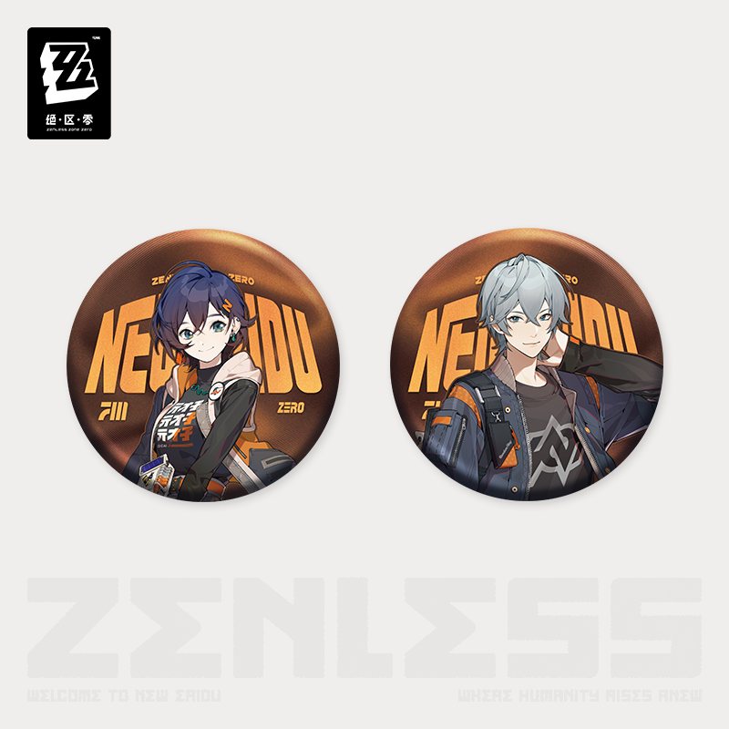 [OFFICIAL] Zenless Zone Zero Character Badge - Proxy - Teyvat Tavern - Genshin Impact & Honkai Star Rail Merch