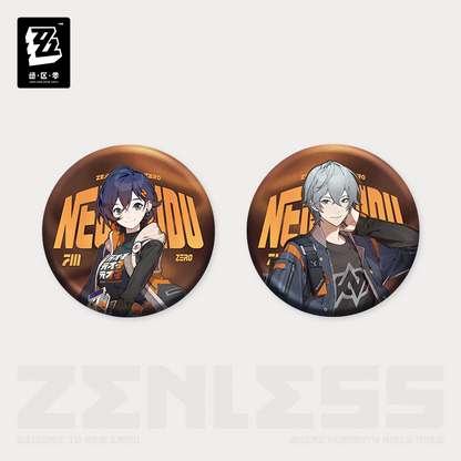 [OFFICIAL] Zenless Zone Zero Character Badge - Proxy - Teyvat Tavern - Genshin Impact & Honkai Star Rail Merch