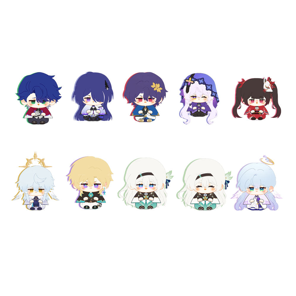 Honkai Star Rail Chibi Character Cute Plush Keychain Doll - Teyvat Tavern - Genshin Impact & Honkai Star Rail Merch