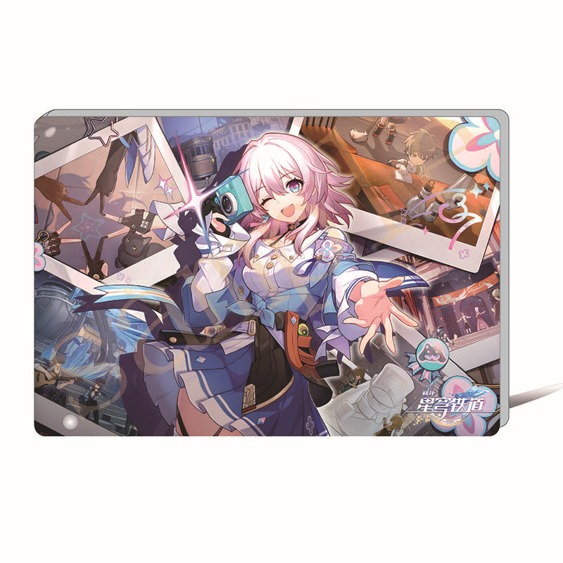 Honkai Star Rail Thickened Acrylic Photo Frame Stand - Teyvat Tavern - Genshin Merch