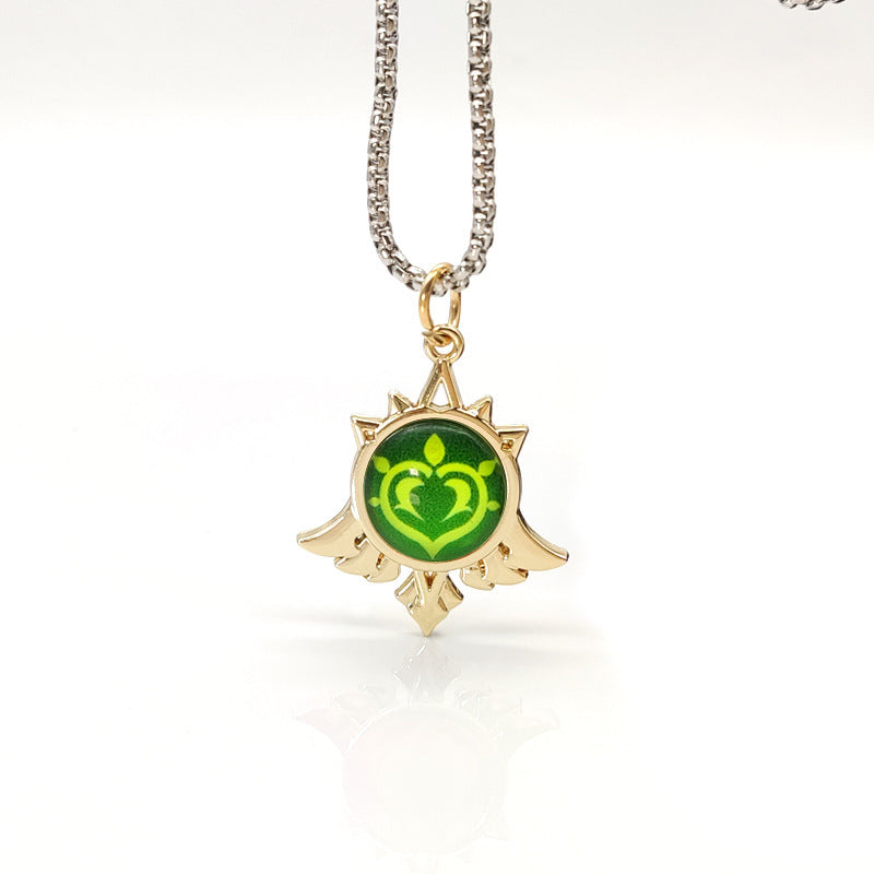 Genshin Impact Element Vision Necklace - Teyvat Tavern - Genshin Merch