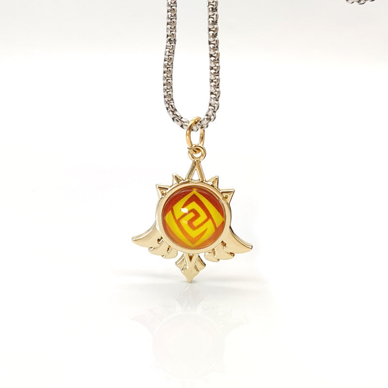 Genshin Impact Element Vision Necklace - Teyvat Tavern - Genshin Merch