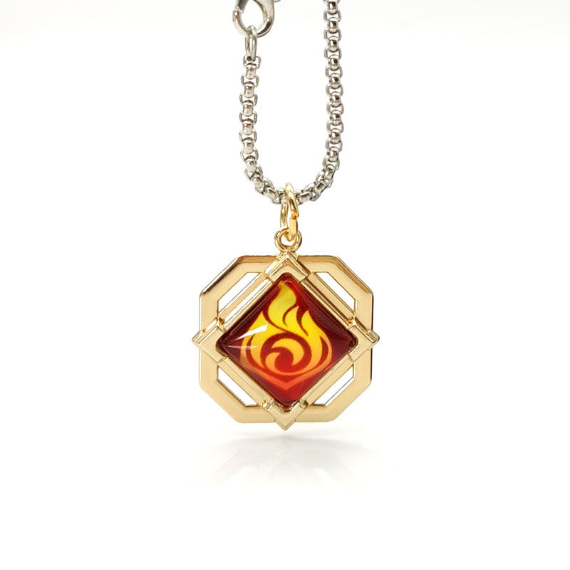 Genshin Impact Element Vision Necklace - Teyvat Tavern - Genshin Merch