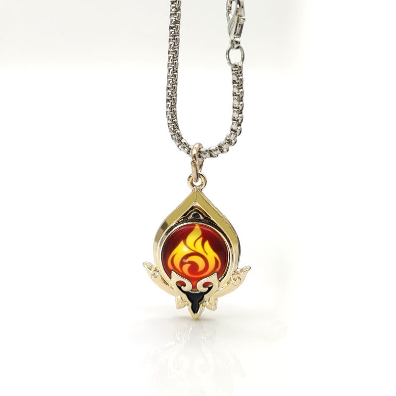 Genshin Impact Element Vision Necklace - Teyvat Tavern - Genshin Merch