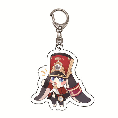 Honkai: Star Rail Pom-Pom Cute Acrylic Keychain - Teyvat Tavern - Genshin Merch