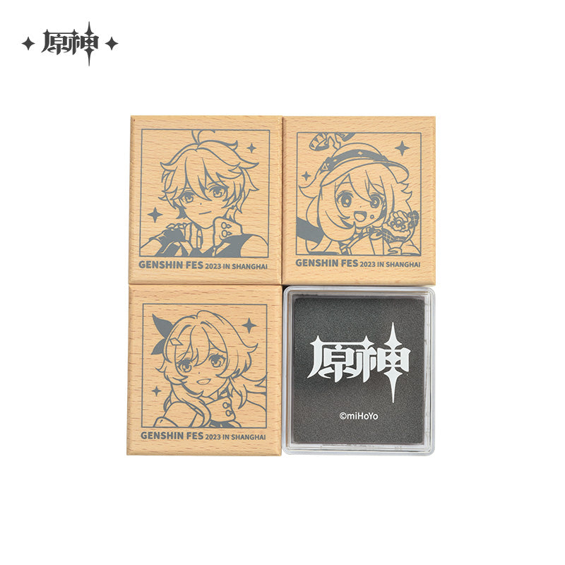 [OFFICIAL] Genshin Impact FES2023 Event Souvenirs - Acrylic Stand, Badge, Stamps - Teyvat Tavern - Genshin Merch