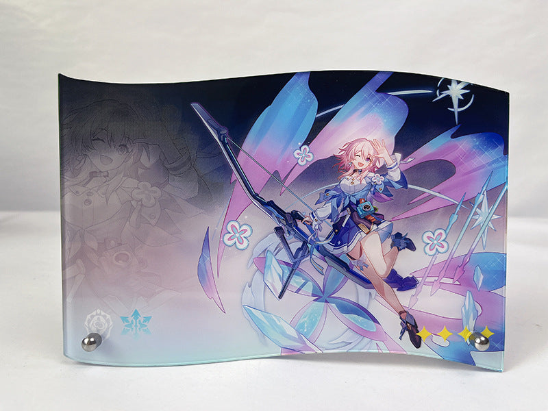 Honkai Star Rail Thickened Acrylic Photo Frame Stand - Teyvat Tavern - Genshin Merch