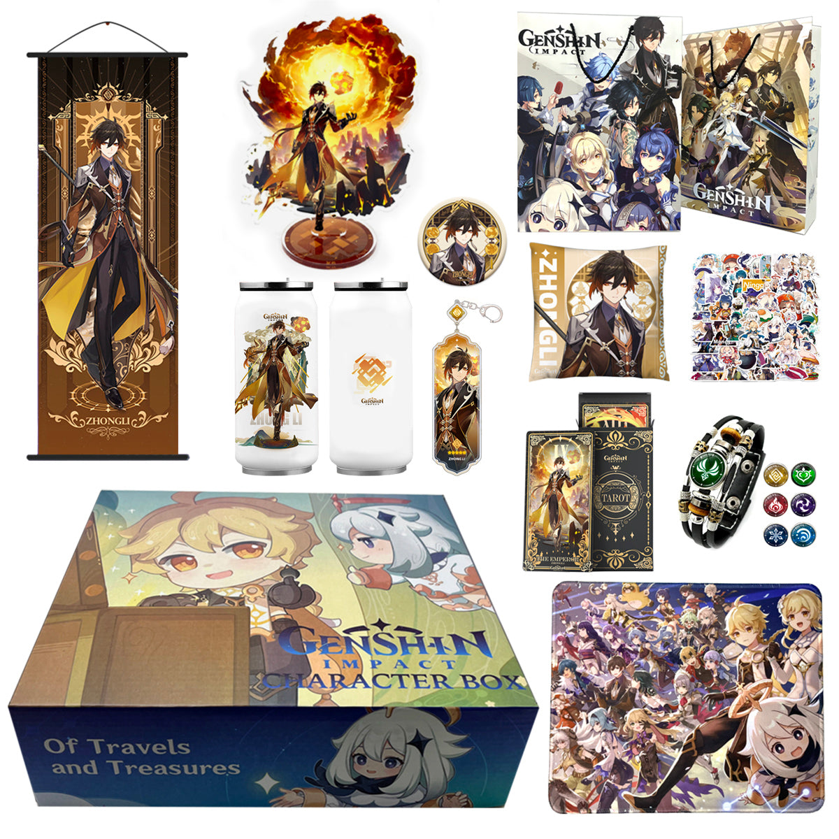 Genshin Impact Merch Gift Box - Teyvat Tavern - Genshin Merch