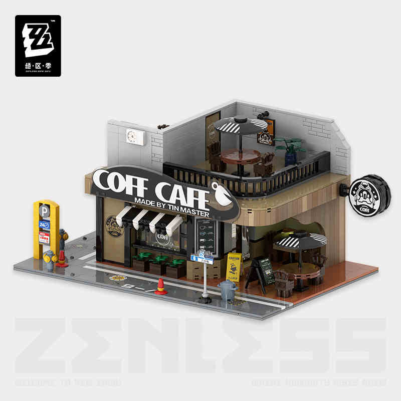 [OFFICIAL] Zenless Zone Zero 6th Street Scene-Assembly Building Blocks Toy Vol.1 - Teyvat Tavern - Genshin Impact & Honkai Star Rail & 3Z Merch