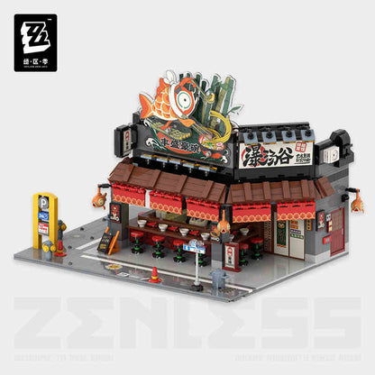 [OFFICIAL] Zenless Zone Zero 6th Street Scene-Assembly Building Blocks Toy Vol.1 - Teyvat Tavern - Genshin Impact & Honkai Star Rail & 3Z Merch