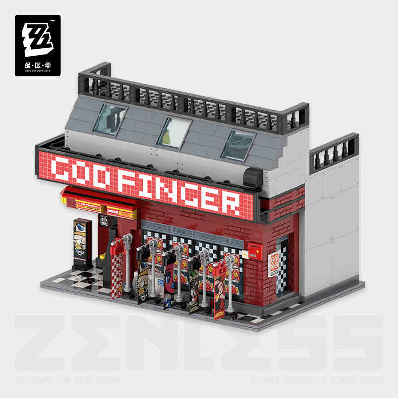 [OFFICIAL] Zenless Zone Zero 6th Street Scene-Assembly Building Blocks Toy Vol.1 - Teyvat Tavern - Genshin Impact & Honkai Star Rail & 3Z Merch