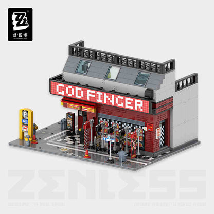 [OFFICIAL] Zenless Zone Zero 6th Street Scene-Assembly Building Blocks Toy Vol.1 - Teyvat Tavern - Genshin Impact & Honkai Star Rail & 3Z Merch