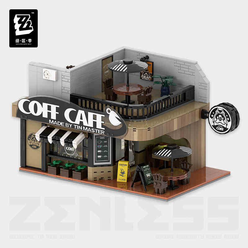 [OFFICIAL] Zenless Zone Zero 6th Street Scene-Assembly Building Blocks Toy Vol.1 - Teyvat Tavern - Genshin Impact & Honkai Star Rail & 3Z Merch