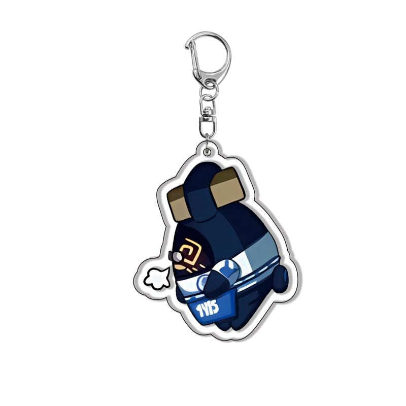 Zenless Zone Zero Bangboo Cute Keychain - Teyvat Tavern - Genshin Impact & Honkai Star Rail Merch