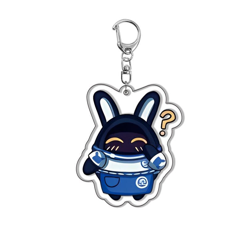 Zenless Zone Zero Bangboo Cute Keychain - Teyvat Tavern - Genshin Impact & Honkai Star Rail Merch