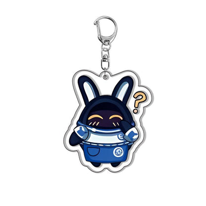 Zenless Zone Zero Bangboo Cute Keychain - Teyvat Tavern - Genshin Impact & Honkai Star Rail Merch