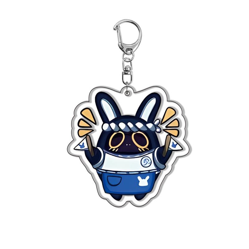 Zenless Zone Zero Bangboo Cute Keychain - Teyvat Tavern - Genshin Impact & Honkai Star Rail Merch