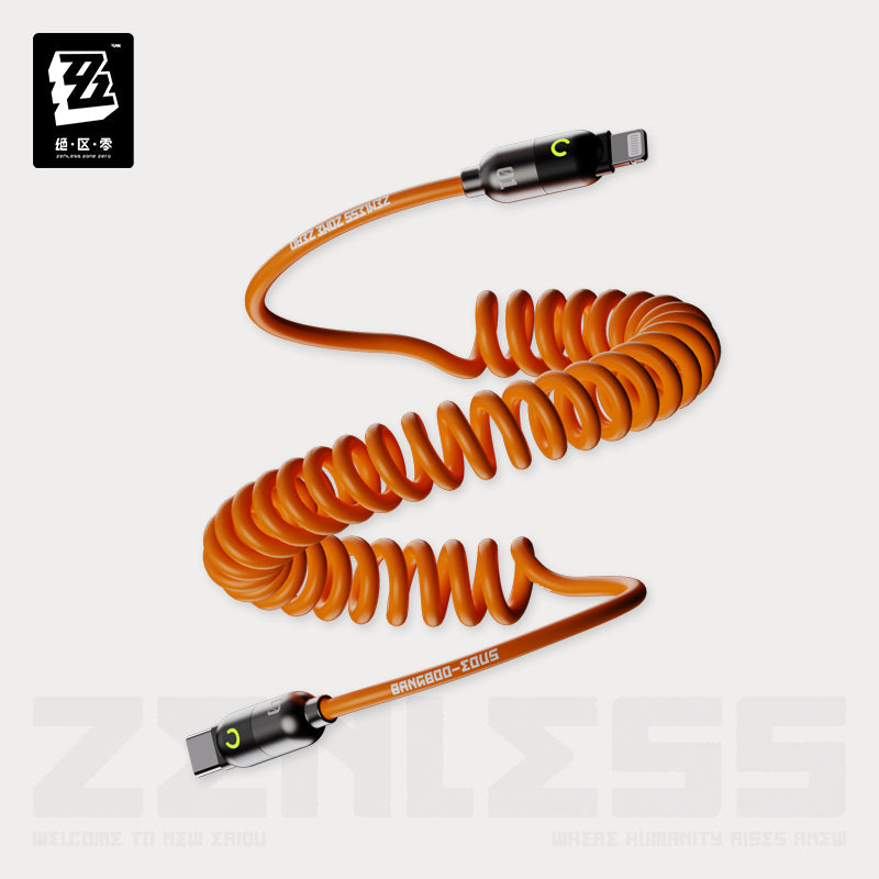 Zenless Zone Zero Bangboo Resilient Fast Charging Data Cable - Teyvatavern