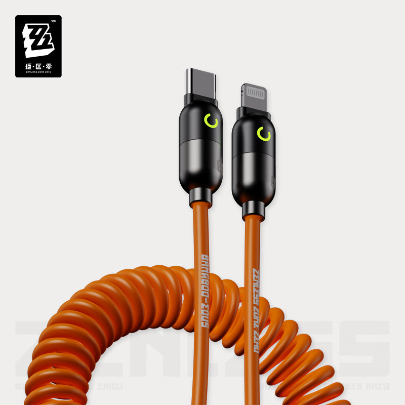 Zenless Zone Zero Bangboo Resilient Fast Charging Data Cable - Teyvatavern